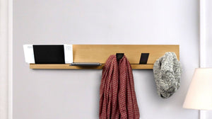 Keep Track Coat Rack & Shelving System - 2tech ltd