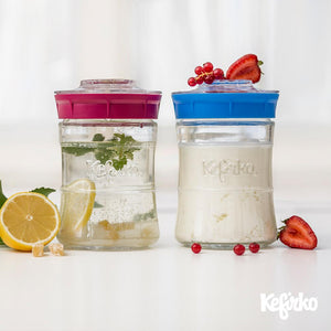 KEFIRKO Fermenter Kit - Easily Brew your own Milk or Water Kefir - 2tech ltd