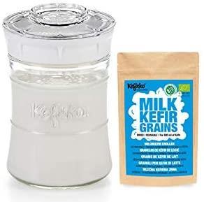 Kefirko Milk Kit 848ml with Organic Grains - 2tech ltd