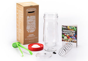 Kefirko Veggie Fermenter + Free Recipes Book (Available in 848ml + 1.4L) - 2tech ltd