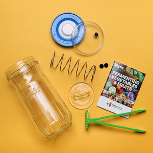 Kefirko Veggie Fermenter + Free Recipes Book (Available in 848ml + 1.4L) - 2tech ltd