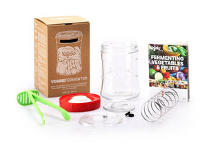 Kefirko Veggie Fermenter + Free Recipes Book (Available in 848ml + 1.4L) - 2tech ltd