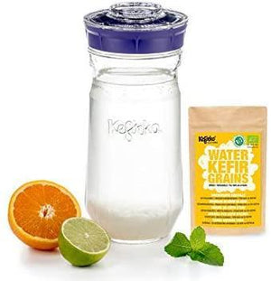 Kefirko Water KEFIR Kit 1400ml with Organic Grains - 2tech ltd