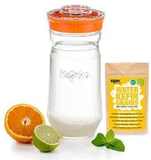 Kefirko Water KEFIR Kit 1400ml with Organic Grains - 2tech ltd