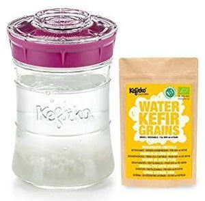 Kefirko Water KEFIR Kit 848ml with Organic Grains - 2tech ltd