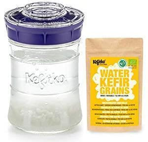 Kefirko Water KEFIR Kit 848ml with Organic Grains - 2tech ltd