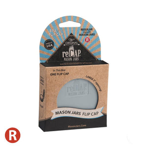 reCAP FLIP Regular Mason Jar Lid - 2tech ltd