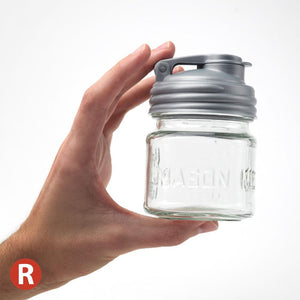 reCAP POUR Regular Mason Jar Lid - 2tech ltd